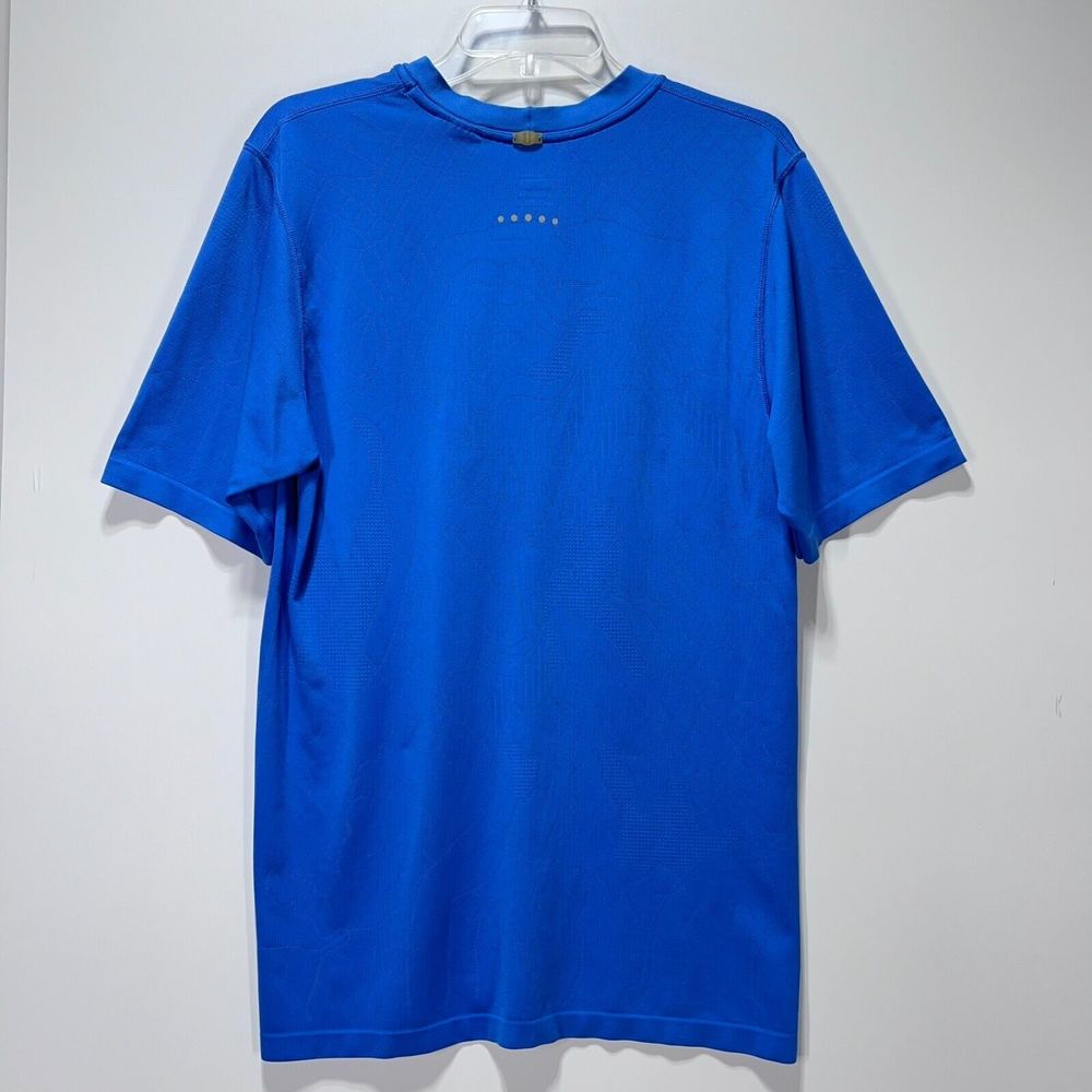 Nike Fit Dri Adult T-Shirt Size L Royal Blue Athletic Workout Athlesure Pullover - Picture 2 of 8